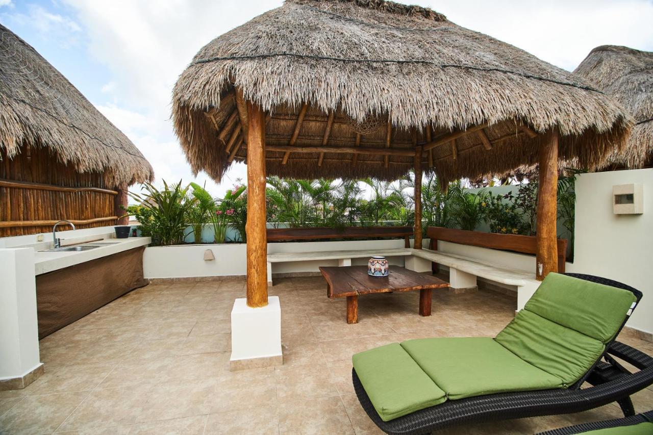 Ph Gatsby - Rooftop & Bbq & Jacuzzi & Beach Club Lägenhet Tulum Exteriör bild